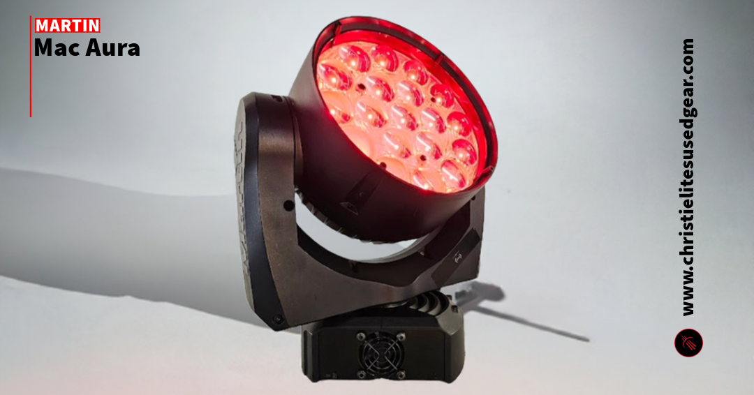 Martin MAC Aura – High-Performance LED Wash Light Now in Stock!