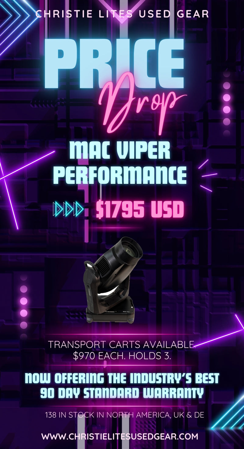 Martin Mac Viper Performance now $1795 each