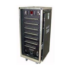 Power Distribution Racks, Used racks for safely distributing power to stage and lighting equipment, ensuring reliable and efficient electrical connections.