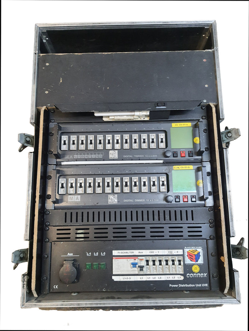 Dimmer 24x 2.3kVA MA Lighting Rack