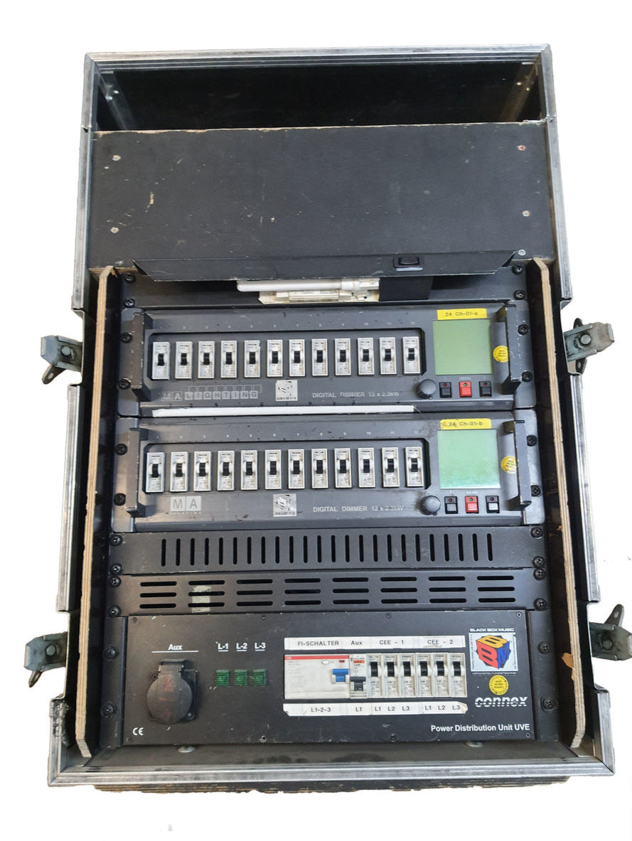 Dimmer 24x 2.3kVA MA Lighting Rack