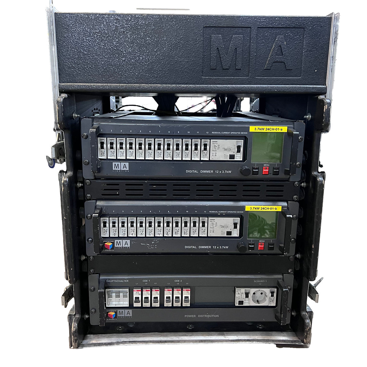 Dimmer 24x 3.7kVA MA Lighting Rack